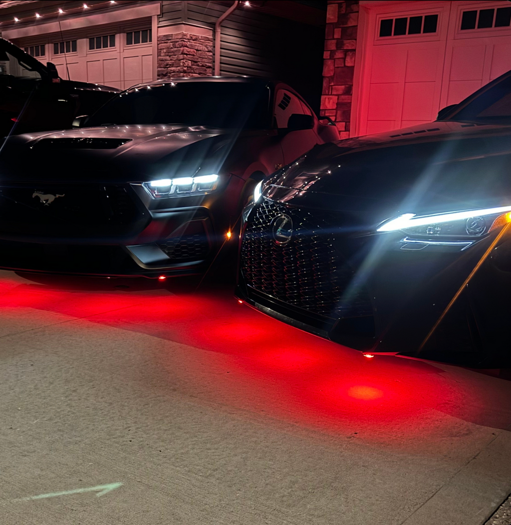 Pack de 4 LEDS ambiance voiture