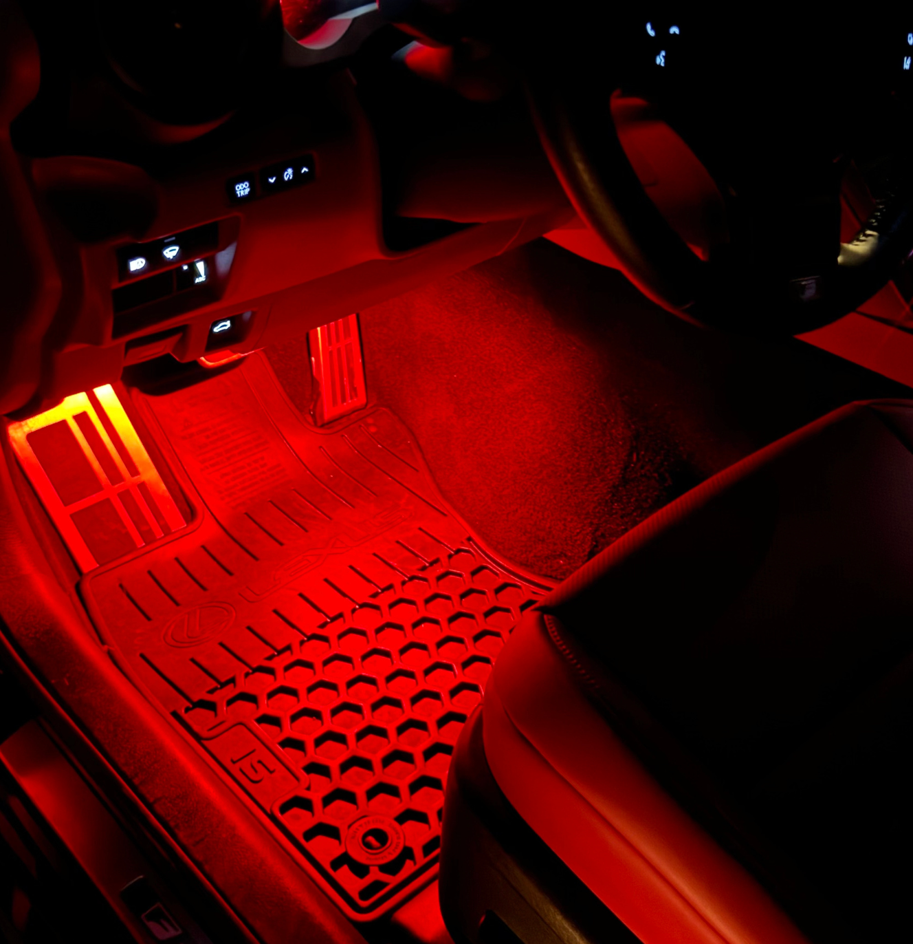 Pack de 4 LEDS ambiance voiture