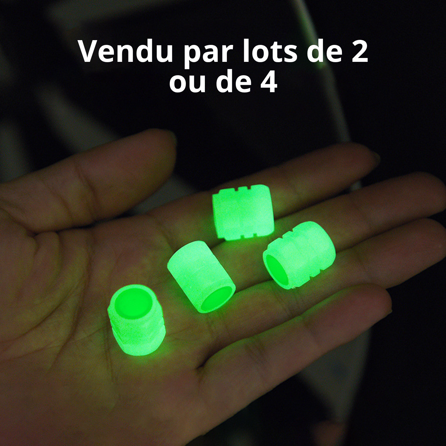 Bouchon phosphorescents (lot de 2)