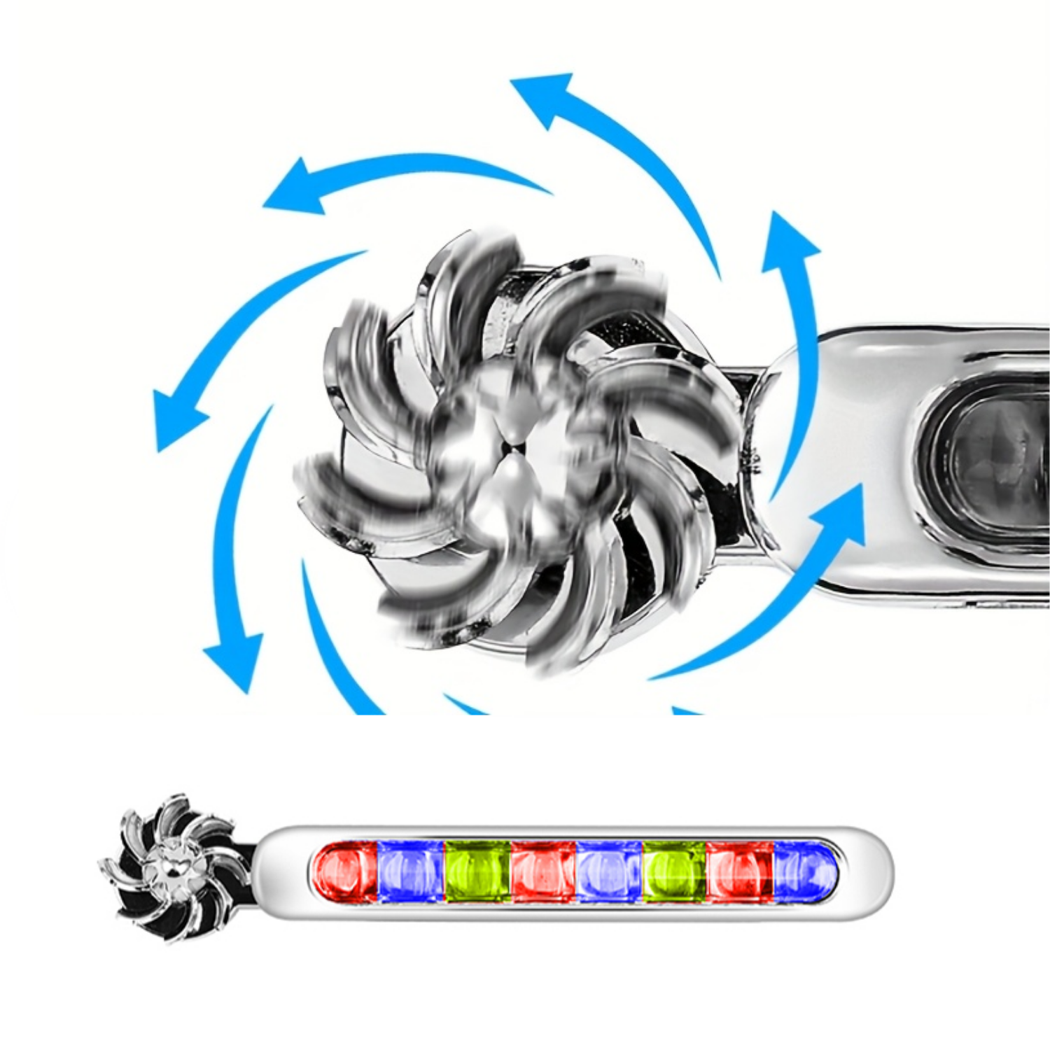 Kit de 2 Dynamo leds
