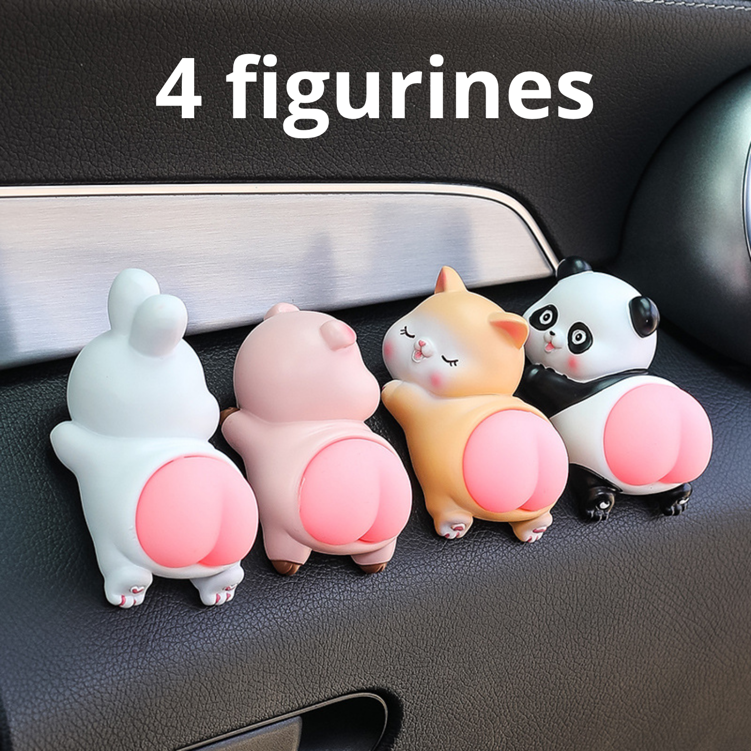 Figurine squishy peach