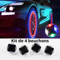 Kit de 4 bouchons de pneus leds (solaire)