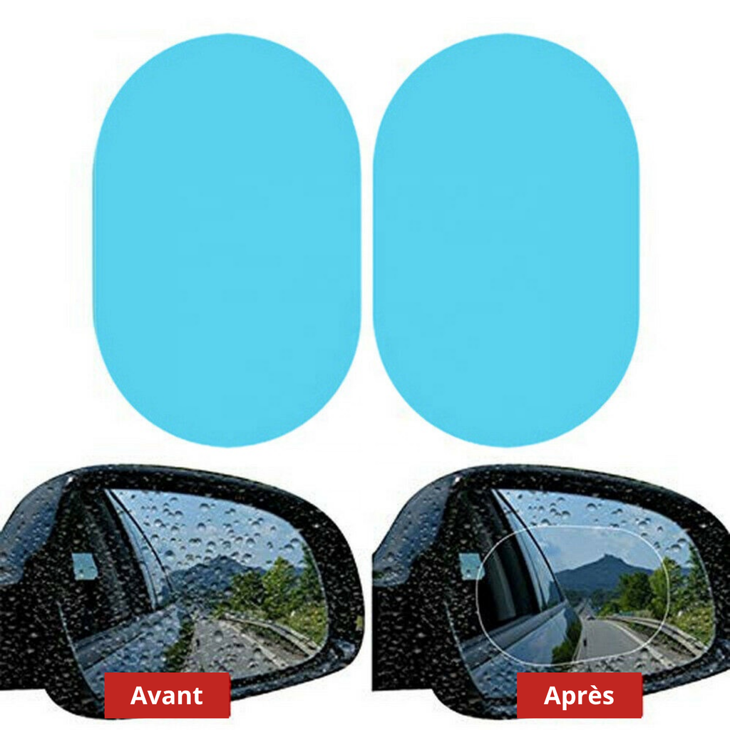 Kit de sticker anti-pluie retroviseurs