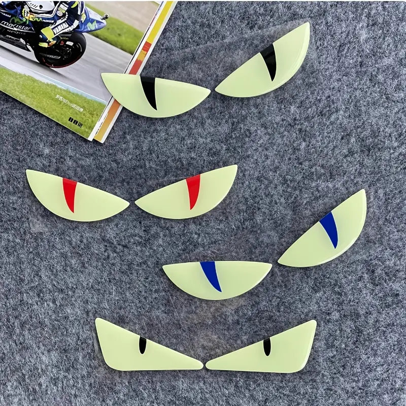 Pack de stickers eyes phosphorescent